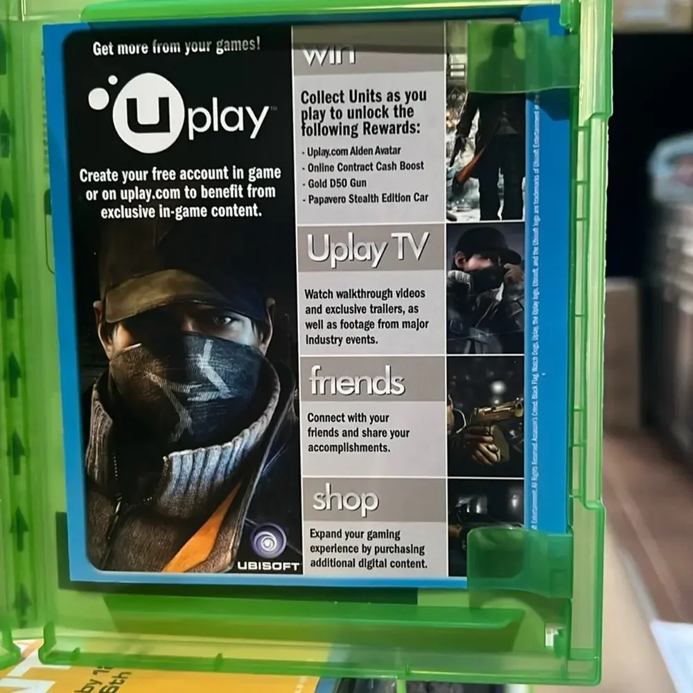 Watch Dogs Microsoft Xbox One Watch Dogs Complete w/ Inserts CIB Tested